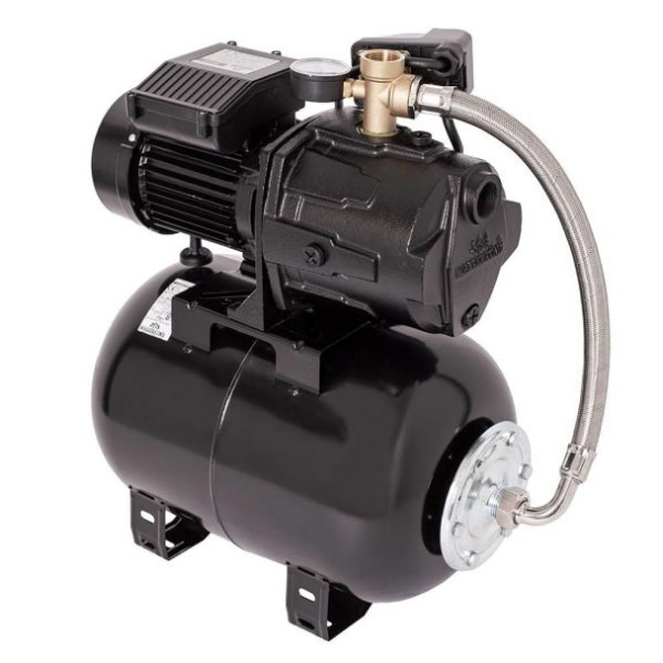 Hidrofor cu pompa autoamorsanta Wasserkonig WSK5357-25, fonta, negru, putere 1400 W, debit 5280 l/h, inaltime refulare 57 m, vas de expansiune 24 litri - Image 8
