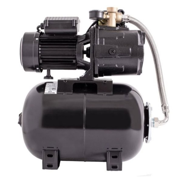 Hidrofor cu pompa autoamorsanta Wasserkonig WSK5357-25, fonta, negru, putere 1400 W, debit 5280 l/h, inaltime refulare 57 m, vas de expansiune 24 litri - Image 6