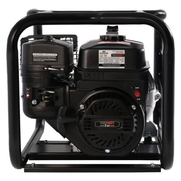 Motopompa 3" pentru apa murdara Wasserkonig WSKM80T, maxim 55 m³/ora , inaltime refulare max 30 m, motor euro V, benzina, putere 7 CP - Image 5