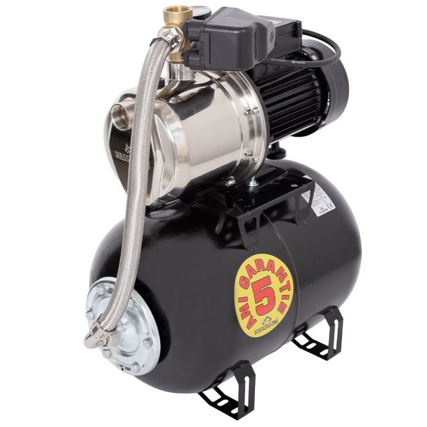 Hidrofor cu pompa autoamorsanta Wasserkonig WSKX4048-25, putere 1000 W, 9 m, inox debit 4020 l/h, inaltime refulare 48 m, vas de expansiune 24 litri 7 Hidrofor cu pompa autoamorsanta Wasserkonig WSKX4048-25, putere 1000 W, 9 m, inox debit 4020 l/h, inaltime refulare 48 m, vas de expansiune 24 litri - Image 7