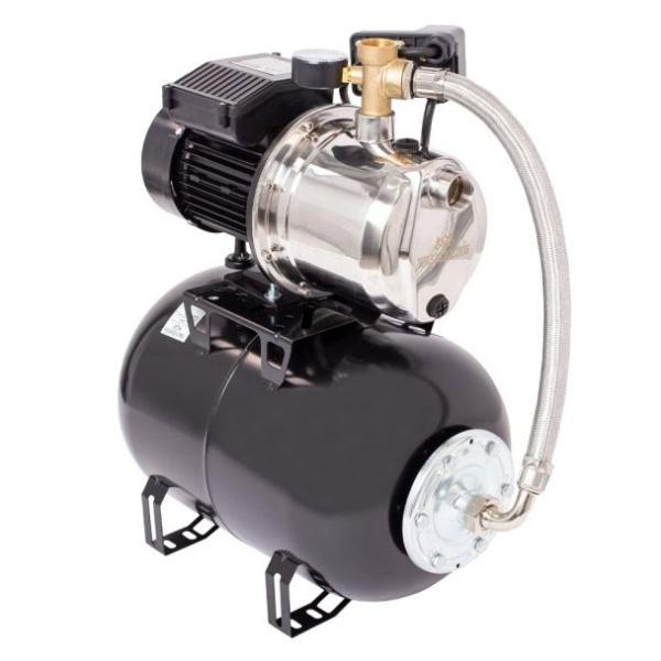 Hidrofor cu pompa autoamorsanta Wasserkonig WSKX4449-25, putere 1050 W, 9 m, debit 4440 l/h, inaltime refulare 49 m, vas de expansiune 24 litri