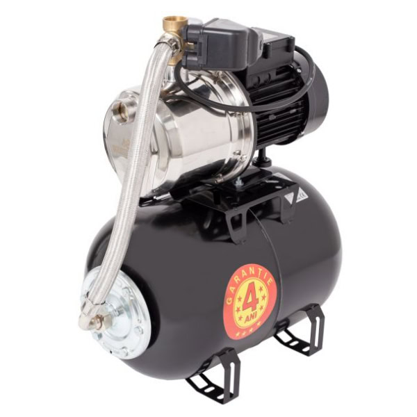Hidrofor cu pompa autoamorsanta Wasserkonig WSKX4449-25, putere 1050 W, 9 m, debit 4440 l/h, inaltime refulare 49 m, vas de expansiune 24 litri - Image 7
