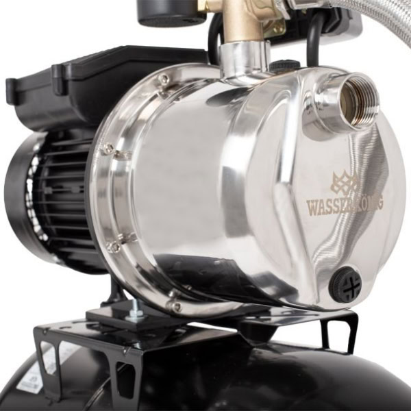 Hidrofor cu pompa autoamorsanta Wasserkonig WSKX4449-25, putere 1050 W, 9 m, debit 4440 l/h, inaltime refulare 49 m, vas de expansiune 24 litri - Image 4
