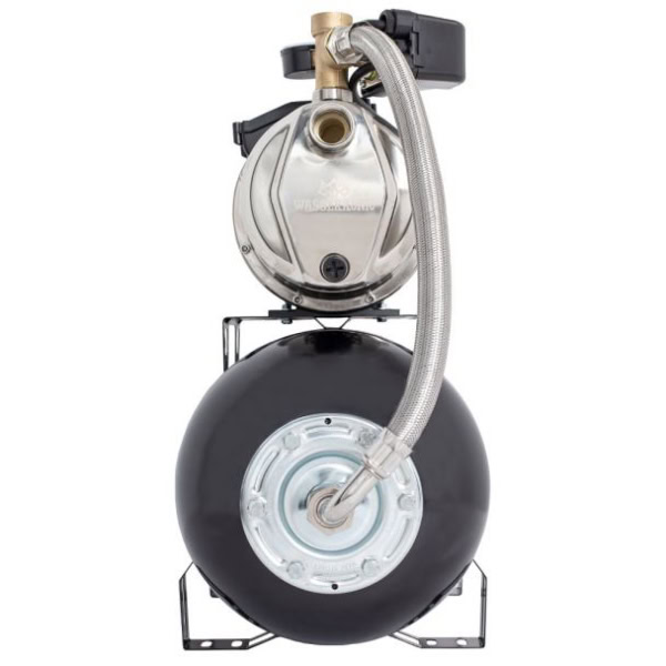 Hidrofor cu pompa autoamorsanta Wasserkonig WSKX5153-25, putere 1200 W, 9 m, debit 5100 l/h, inaltime refulare 53 m, vas de expansiune 24 litri - Image 5