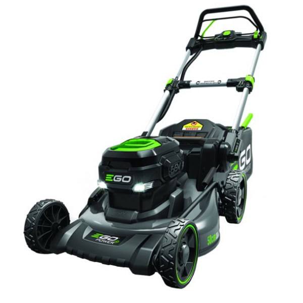 Masina electrica de tuns gazon Ego Professional LM2236E-SP, 55 cm, autopropulsie, cu acumulator Li-Ion 56 V/10 Ah si incarcator