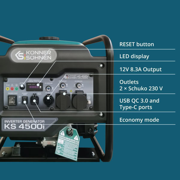 Generator cu inverter KS 4500i - Image 4
