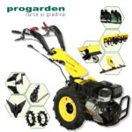 ProGARDEN Pachet Campo U16E Motocultor 14CP + BC120M Bara cosire + 3xPlug + FT90 Freza tractata + 2xRoti metalice RM47 + 4L Ulei