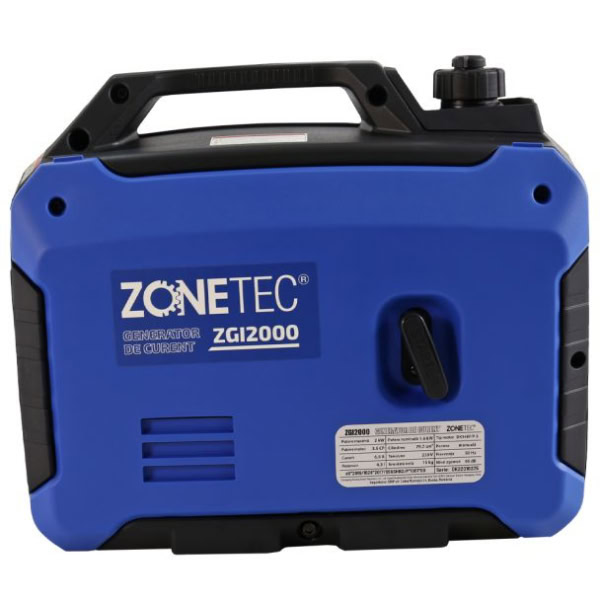 Generator de curent tip inverter Zonetec ZGI2000, monofazat, 2.0 kW - Image 6