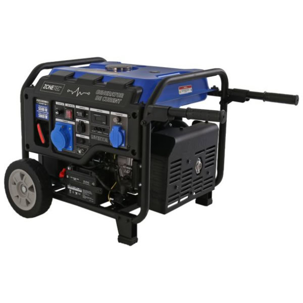 Generator de curent tip inverter Zonetec ZGI5500WEO, monofazat, 5.5 kW, roti pentru transport, pornire electrica - Image 12