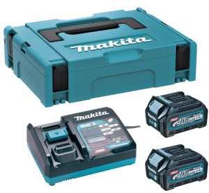 Pachet acumulatori XGT - 2xBL4025 + DC40RA + MAKPAC1 MAKITA 191J81-6