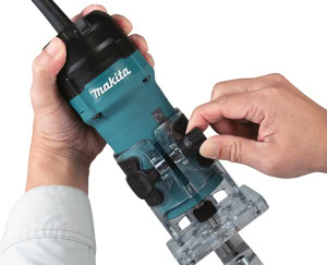 Masina de frezat unimanuala 6 mm, 530W MAKITA 3711 | Travandi.ro
