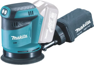 Masina de slefuit orbitala compatibila cu acumulatori 18V MAKITA DBO180Z
