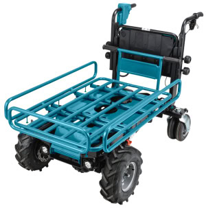 Roaba industriala LXT 18Vx2, cap. 300 kg, platforma, livrata fara acumulatori MAKITA DCU604Z