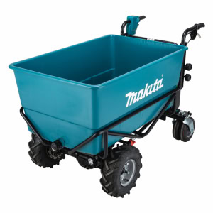 Roaba industriala LXT 18Vx2, cap. 300 kg, bena, livrata fara acumulatori MAKITA DCU605Z