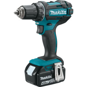 Masini de gaurit si insurubat cu acumulatori LXT 18V, 62 Nm, cu 2 acumulatori MAKITA DDF482RFE