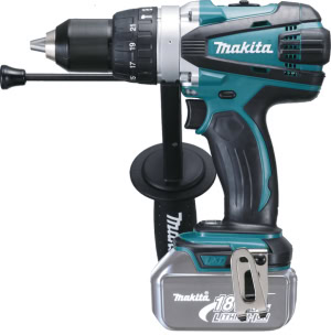 Masina de gaurit cu percutie LXT 18V, 91 Nm, livrata fara acumulatori MAKITA DHP458Z