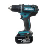 Masina de insurubat si gaurit cu percutie cu acumulatori Li-Ion 18V 3.0Ah MAKITA DHP482RFE