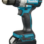 Masina de insurubat si gaurit cu percutie LXT, 73 Nm, livrata cu 2 acumulatori 18V 5,0Ah MAKITA DHP489RTJ