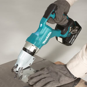 Masina de debitat tabla 2 mm, fara acumulatori, compatibila cu LXT 18V MAKITA DJS200Z | Travandi.ro