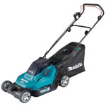 Masina de tuns gazon LXT 18V, 43 cm, livrata cu 2 acumulatori 18V 5.0Ah MAKITA DLM432PT2