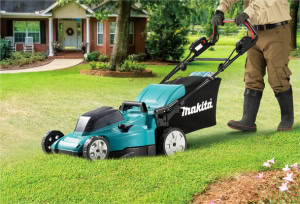 Masina de tuns gazonul cu autotractare LXT18V x2, 48 cm, fara acumulatori MAKITA DLM481Z | Travandi.ro