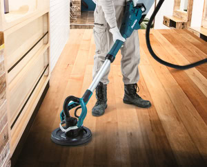 Masina de slefuit peretii LXT 18V, 225 mm, livrata cu 2 acumulatori de 5,0Ah MAKITA DSL801RTEU | Travandi.ro
