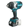 Cheie de strans cu impact LXT 18V, 1.200 Nm, cu 2 acumulatori MAKITA DTW1002RTJ