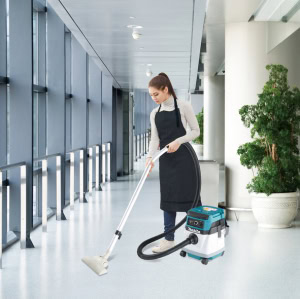 Aspirator hibrid clasa L 15L compatibil cu acumulatori LI-ION LXT 18VX2 MAKITA DVC150LZ | Travandi.ro