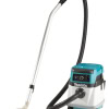 Aspirator hibrid clasa  L 15L compatibil cu acumulatori LI-ION LXT 18VX2 MAKITA DVC150LZ