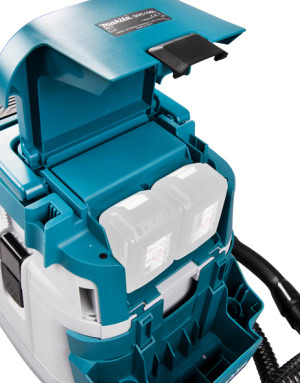 Aspirator clasa L 15L compatibil cu acumulatori LXT 18Vx2 MAKITA DVC156LZX1 | Travandi.ro