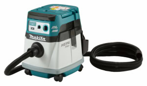 Aspirator clasa L 15L compatibil cu acumulatori LXT 18Vx2 MAKITA DVC157LZX3