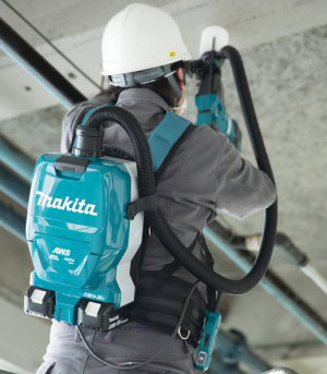 Aspirator tip rucsac compatibil cu acumulatori Li-Ion LXT 18Vx2 MAKITA DVC265ZXU | Travandi.ro