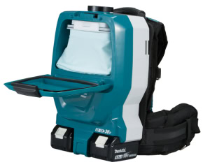 Aspirator tip rucsac compatibil cu acumulatori Li-Ion LXT 18Vx2 MAKITA DVC265ZXU | Travandi.ro