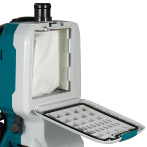 Aspirator tip rucsac compatibil cu acumulatori Li-Ion LXT 18V x 2 MAKITA DVC660Z | Travandi.ro