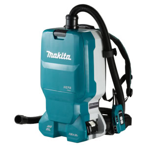 Aspirator portabil tip rucsac, 6 L, fara acumulatori, compatibil cu LXT 2x18V MAKITA DVC665Z