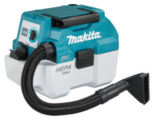 Aspirator portabil compatibil cu acumulatori Li-Ion LXT 18V MAKITA DVC750LZ | Travandi.ro
