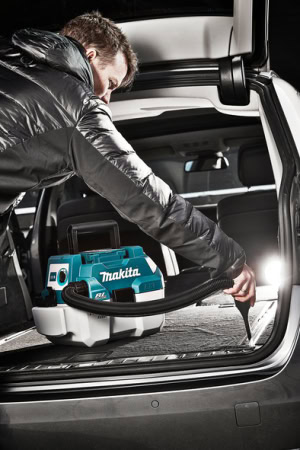 Aspirator portabil compatibil cu acumulatori Li-Ion LXT 18V MAKITA DVC750LZ | Travandi.ro