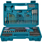 Set accesorii pentru gaurire si insurubare, 102 piese MAKITA E-10730