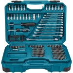 Set accesorii si scule de mana, 221 de piese MAKITA E-10883