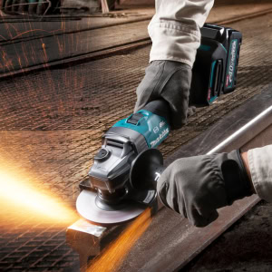 Polizor unghiular XGT 40Vmax, 125 mm, cu 2 acumulatori MAKITA GA005GM201 | Travandi.ro