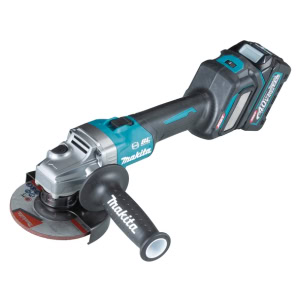 Polizor unghiular XGT 40Vmax, 125 mm, cu 2 acumulatori MAKITA GA023GM201