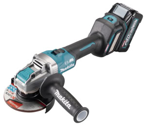 Polizor unghiular XGT, 125 mm, livrat cu 2 acumulatori 40Vmax 4.0Ah MAKITA GA041GM201
