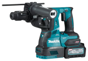 Ciocan rotopercutor XGT, SDS-PLUS, 2,9J, livrat cu 2 acumulatori 40Vmax 4.0Ah MAKITA HR002GM201