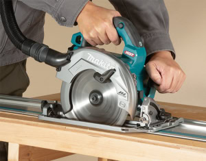 Fierastrau circular de mana XGT 40Vmax,190 mm, livrat cu 2 acumulatori MAKITA HS004GM202 | Travandi.ro