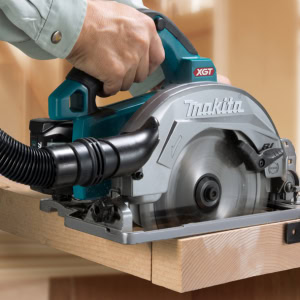 Fierastrau circular de mana XGT 40Vmax,190 mm, livrat cu 2 acumulatori MAKITA HS004GM202 | Travandi.ro