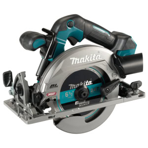 Fierastrau circular manual XGT, 165 mm, livrat cu 2 acumulatori 40Vmax 2.5Ah MAKITA HS012GD201