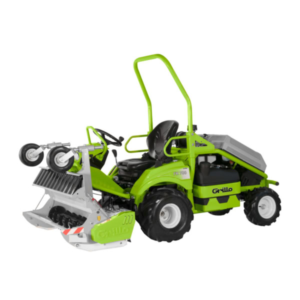 Tractoras de tocat vegetatia GRILLO FK 700 cu tocator 115 cm - Image 3