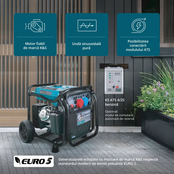 Generator invertor KS 8100iE 1/3 ATSR - Image 3