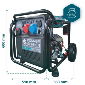 Generator invertor KS 8100iE 1/3 ATSR | Travandi.ro