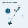 Trimmer fără fir KS CST-20V